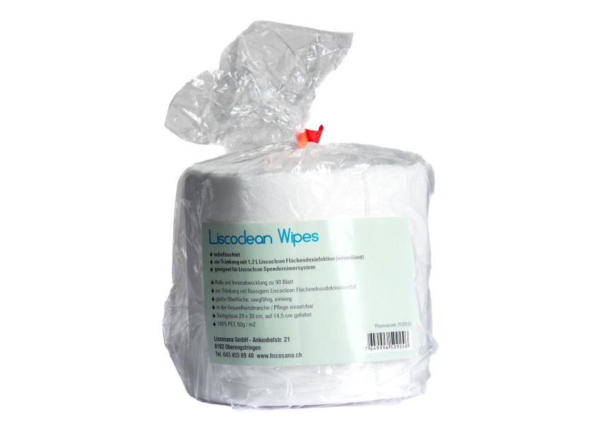 Liscoclean Wipes unbefeuchtet Blatt 90